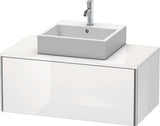 Duravit XSquare Waschtischunterbau 1000 mm wandhängend – s-matt, für Konsole