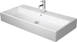Duravit Waschtisch Vero Air 1000 mm mit Überlauf, 1 Hahnloch mittig, geschliffen, weiß