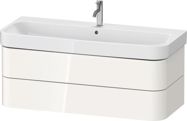 Duravit Waschtischunterbau Happy D.2 Plus 1175 mm taupe supermatt mit Tip-On-Technik