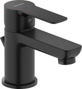 DURAVIT D-Code Einhebel-Waschtischmischer Schwarz mit FreshStart und MinusFlow