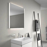 Duravit DuraSquare Waschtisch 600 mm weiß mit Hahnloch ohne Überlauf für Wandmontage