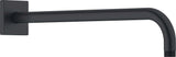 DURAVIT Brausearm L 410mm Wandmontage Rosette eckig Chrom – 1/2 Zoll Anschluss