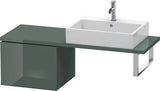 Duravit L-Cube Konsolenunterschrank 520 mm amerikanisch Nussbaum mit Tip-On-Technik