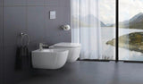 DURAVIT Starck T Handtuchring Chrom 210 mm – Schwenkbar, Verdeckte Befestigung, Rostfreier Stahl
