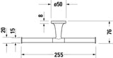 DURAVIT Starck T Papierrollenhalter Chrom für 2 Rollen – verdeckte Befestigung