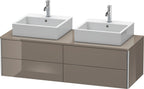 flannel grey hochglanz / Mitteldichte Faserplatte (MDF) / grau