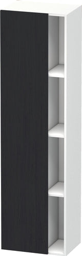 DURAVIT DuraStyle Hochschrank 360x500x1800mm, 1 Tür links, weiß matt – Wandhängend mit Soft-Close