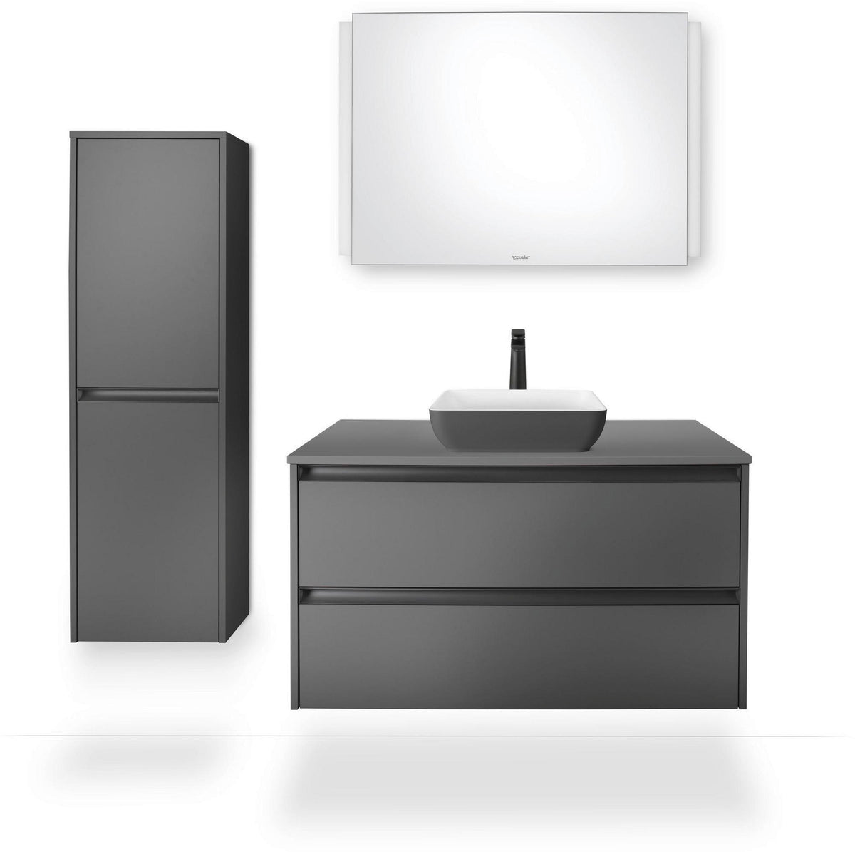 DURAVIT Tulum by Starck Einhebel-Waschtischmischer XL ohne Zugstange, Chrom