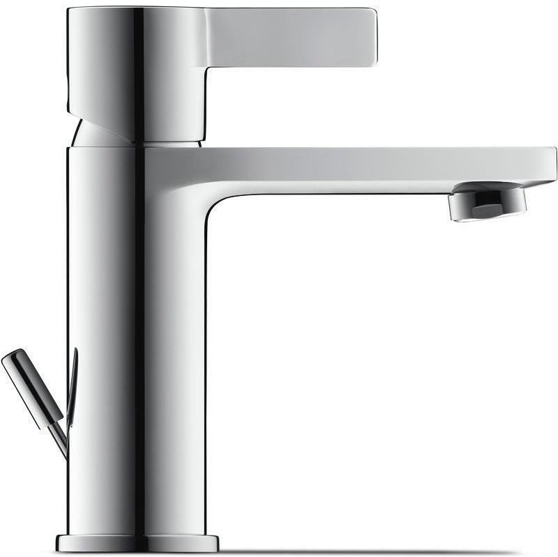 DURAVIT D-Neo Einhebel-Waschtischmischer mit Zugstange, Chrom – 109 mm Ausladung