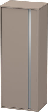 Duravit Hochschrank Ketho 360x500x1320mm, 1 Tür, Anschlag links, weiß matt – wandhängend mit Soft-Close