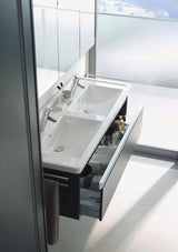DURAVIT Hochschrank Ketho 500 mm weiß matt, 1 Tür links, wandhängend