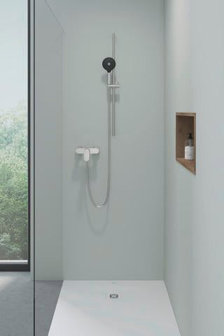 DURAVIT Wave Einhebel-Brausemischer Aufputz Keramikmischsystem Chrom