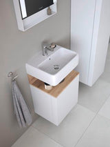 DURAVIT Wave Einhebel-Waschtischmischer S mit Zugstange, Gold Poliert, 95 mm Ausladung