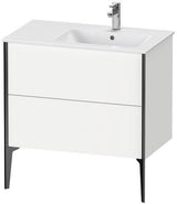 Duravit Waschtischunterbau XVIU 810x834x480mm 2 Auszüge Ahorn Mitte Schürze