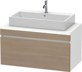 Duravit DuraStyle Konsolenunterschrank 1000 mm Eiche Terra/Weiß Matt mit 1 Auszug