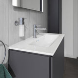 DURAVIT L-Cube Waschtischunterbau 820 mm weiß matt mit 2 Schubkästen und Tip-On-Technik