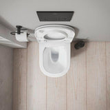 DURAVIT D-Code WC-Sitz Weiß Hochglanz – Duroplast, abnehmbar, ohne Absenkautomatik