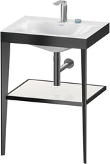 DURAVIT XViu c-bonded Waschtischset 600 mm champagner matt apricot pearl
