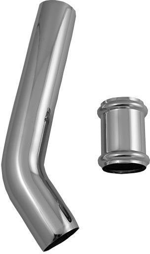 Duravit Ablaufbogen Universal mit Doppelmuffe, chrom, 150 mm, 32 mm Zulauf