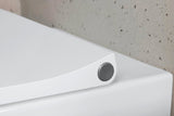 DURAVIT WC-Sitz Design Classics Viu Comp. Weiß mit Edelstahl-Scharnieren, ohne Absenkautomatik
