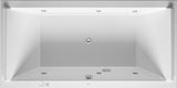 Duravit Starck Whirlwanne 2000x1000mm, 2 Rückenschrägen, Air-System, Weiß