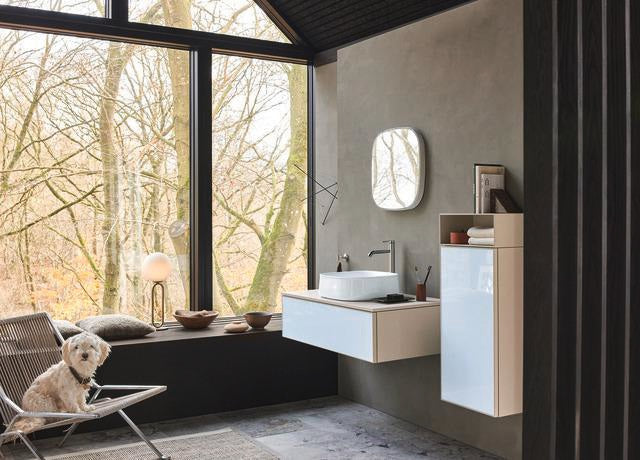 Duravit C.1 Einhebel-Waschtischmischer XL 166 mm mit Zugstange, Schwarz Matt
