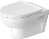 Duravit No.1 Wand-WC 540 mm Tiefspüler spülrandlos mit HygieneGlaze, weiß