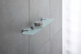 DURAVIT Karree Glasablage 600 mm matt – Design by Duravit, Glas, mit Dekor