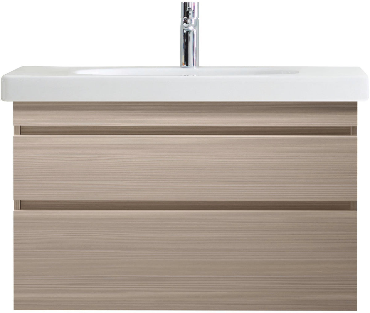 Duravit DuraStyle Möbelwaschtisch 1000 mm weiß mit Überlauf und Hahnlochbank