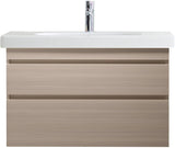 Duravit DuraStyle Möbelwaschtisch 1000 mm weiß mit Überlauf und Hahnlochbank