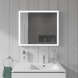 DURAVIT L-Cube Waschtischunterbau 820 mm wandhängend, 2 Schubkästen, Becken rechts, Betongrau Matt