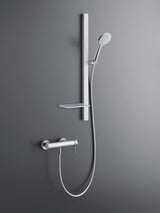 DURAVIT Ablage für Brausestange Universal 214 mm Chrom – Ersatzteil