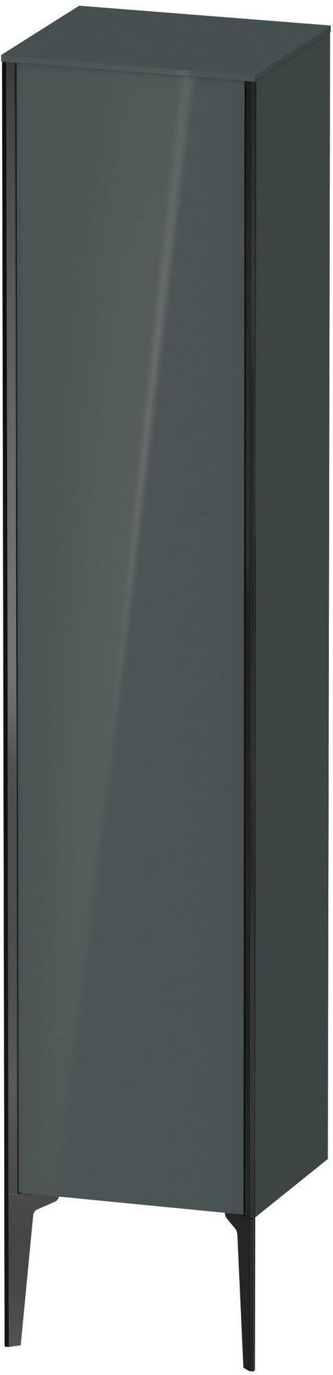 DURAVIT XViu Hochschrank 1770 mm, 1 Tür, dolomiti grey hochglanz, Push-Open, Soft-Close