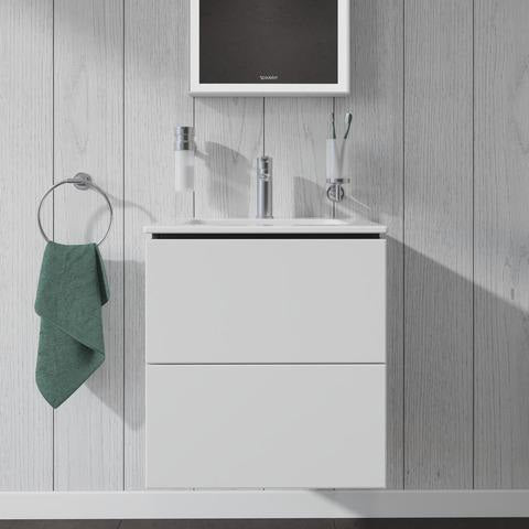 DURAVIT ME by Starck Möbelwaschtisch 530 mm, 1 Hahnloch, mit Überlauf, weiß