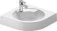 Duravit Eck-Waschtisch Architec 635 mm weiß, wandhängend, 1 Hahnloch, ohne Überlauf
