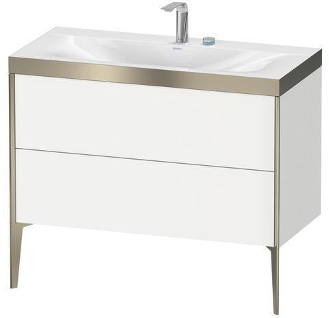 Duravit XViu Möbelwaschtischset 1000 mm mit Unterschrank und Viu Waschtisch