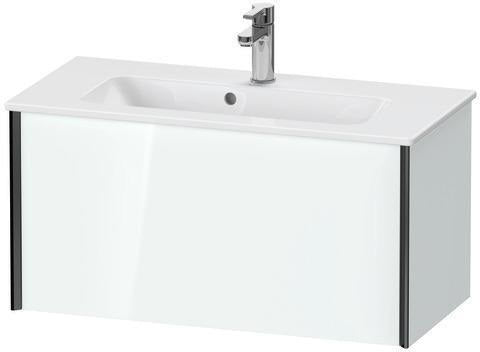 Duravit Waschtischunterbau XVIU Compact 810 mm weiß matt mit Tip-On-Technik für ME by Starck