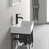 Duravit DuraSquare Metallkonsole mit Handtuchhalter links/rechts, chrom, 333x516x400 mm