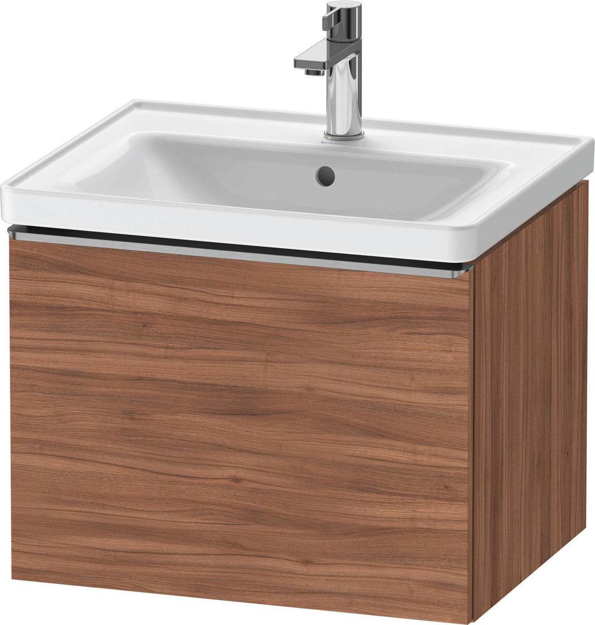 DURAVIT D-Neo Waschtischunterbau 584 mm betongrau matt mit 1 Auszug und Soft-Close