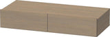 Duravit DuraStyle Schubkastenablage 1000 mm Eiche Terra/Weiß Matt – 2 Schubkästen, wandhängend
