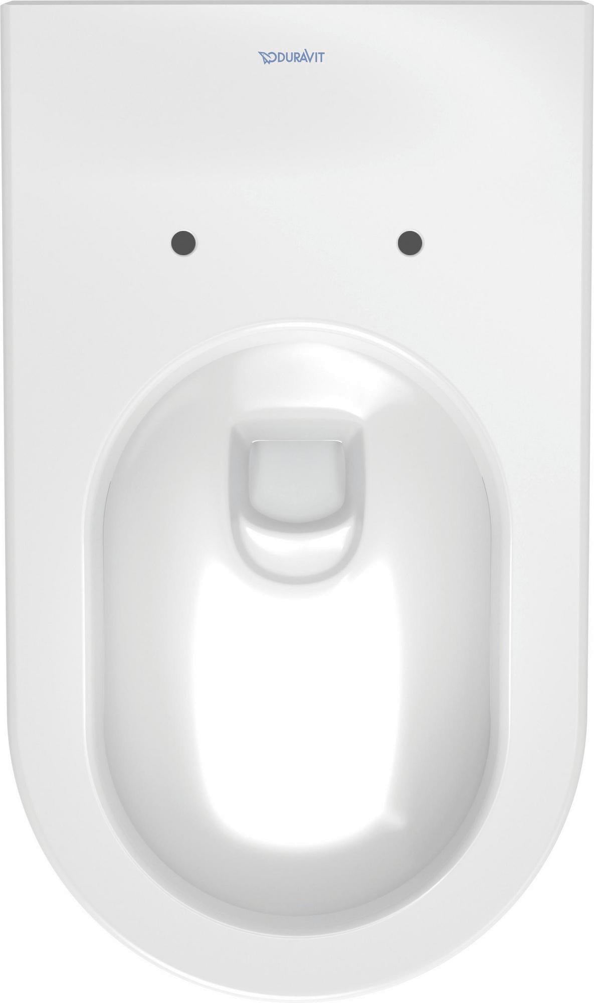 DURAVIT Wand-WC Darling New 625 mm Tiefspüler mit Spülrand, weiß