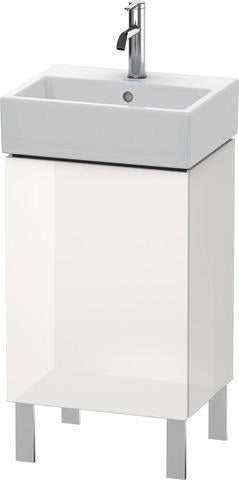 DURAVIT L-Cube Waschtischunterbau 593x434x341 mm, amerikanisch nussbaum, Anschlag links, für Vero Air