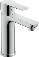 DURAVIT A.1 Einhebel-Waschtischmischer mit Zugstange, Chrom – 107 mm Ausladung