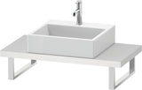 Duravit DuraStyle Konsole variabel 480 mm weiß matt – wandhängend mit Ausschnitt