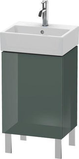 DURAVIT L-Cube Waschtischunterbau 593x434x341 mm, amerikanisch nussbaum, Anschlag links, für Vero Air