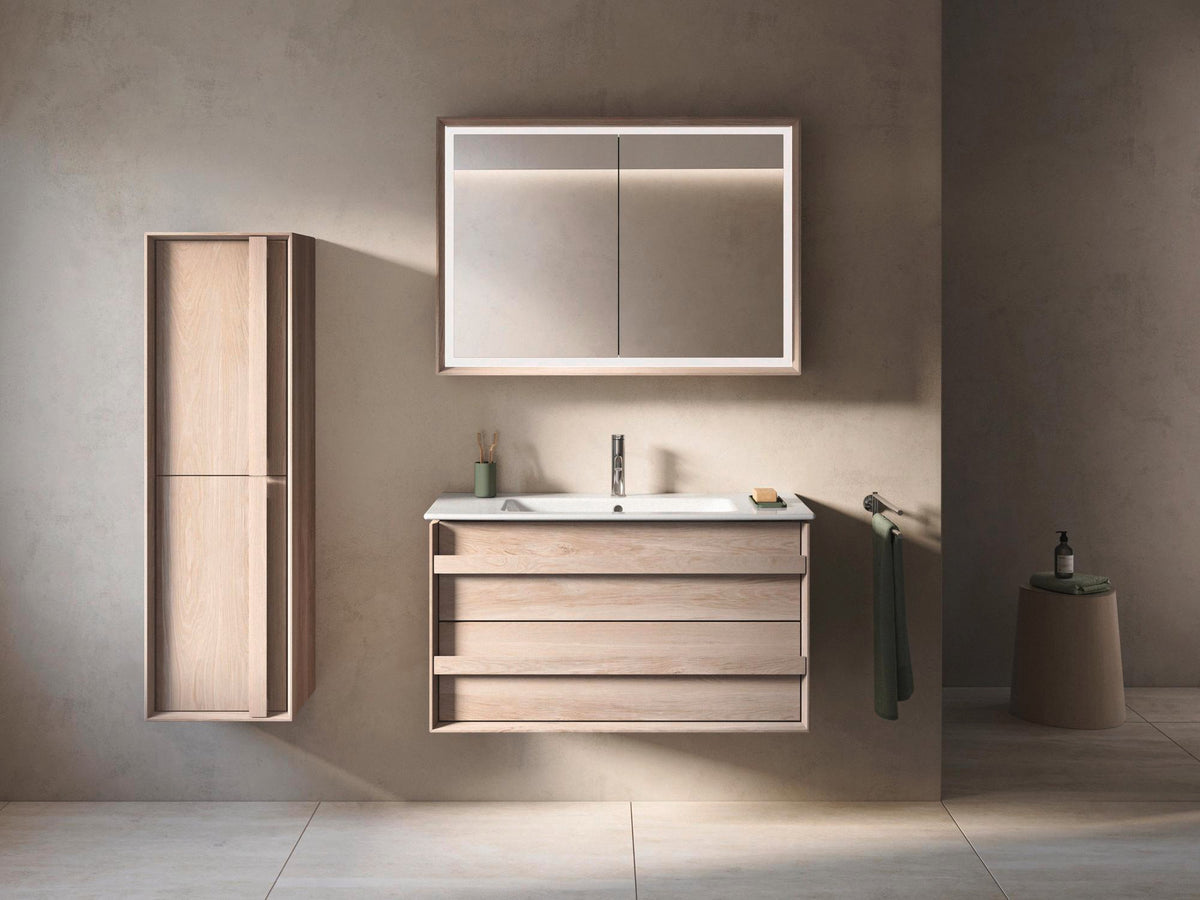 DURAVIT C.1 Einhebel-Waschtischmischer M FreshStart MinusFlow mit Zugstange Schwarz Matt