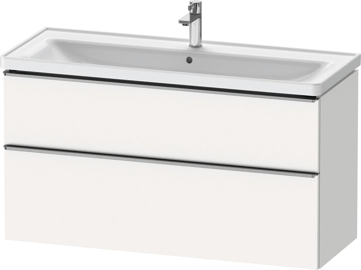 DURAVIT D-Neo Waschtischunterbau 1184 mm Eiche Schwarz mit Bronze Griff