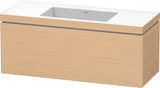 DURAVIT L-Cube Waschtischset mit Vero Air 1200 mm Eiche Natur, c-bonded, wandhängend