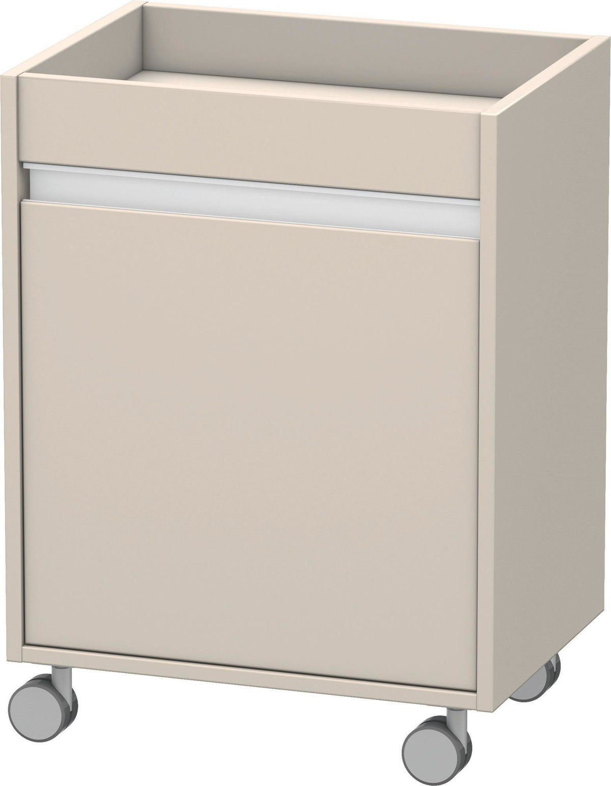 DURAVIT Rollcontainer Ketho 360x500x670mm, 1 Tür, Anschlag links, weiß matt