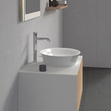 DURAVIT White Tulip Aufsatzbecken 430 mm weiß ohne Überlauf mit WonderGliss